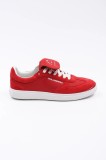 Karl Lagerfeld sneakers din piele ATLAS culoarea rosu, KL63820