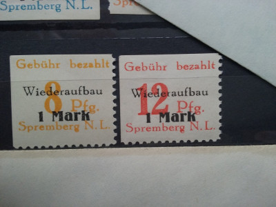 1946-Spremberg-nedantelat stg.,sus-MNH foto