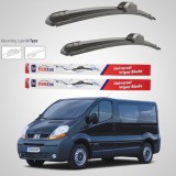 Cumpara ieftin Ștergătoare Renault Trafic II JL Bus L2H1 (2001&ndash;2006) Flat | Set față &ndash; TeamCar&reg;
