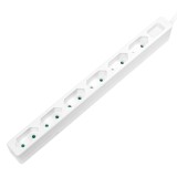 PRELUNGITOR LOGILINK, Euro skt x 6, cablu 3G 1.0mm2, 230 V/7.5 A, 50 Hz, max. 1700 W, IP20, 1.5m, alb, &amp;quot;LPS231&amp;quot; (timbru verde 0.8 lei)