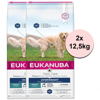EUKANUBA Daily Care Overweight 2 x 12,5 kg foto
