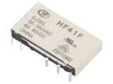 Releu electromagnetic SPDT 5V DC, 6A - HONGFA RELAY HF41F
