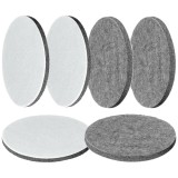 6 bucăți discuri de lustruit din p&acirc;lnie de 125 mm pentru șlefuitor orbital Bosch, disc de lustruit din p&acirc;lnie pentru mașini, lemn, marmură, metal