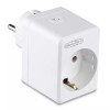 Adaptor Smart WiFi V-TAC, Compatibil Alexa/Google Home, 2000W, Control Smartphone, Alb