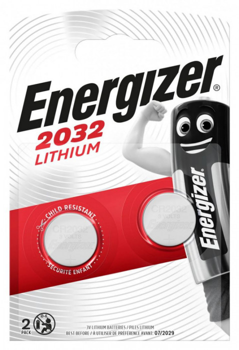 Baterii CR2032 - Energizer, 2 buc / set