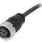 Conector HARTING 7/8 mufă 4 pini drept cu cablu 10m