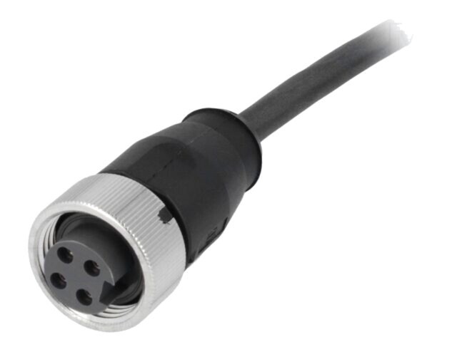 Conector HARTING 7/8 mufă 4 pini drept cu cablu 10m