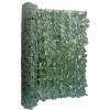 Gard artificial verde inchis cu imitatie frunze artar , 1x3 metri, 493867