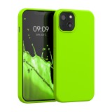 Husa Kwmobile pentru Apple iPhone 13, Silicon, Verde, 55878.75, Carcasa