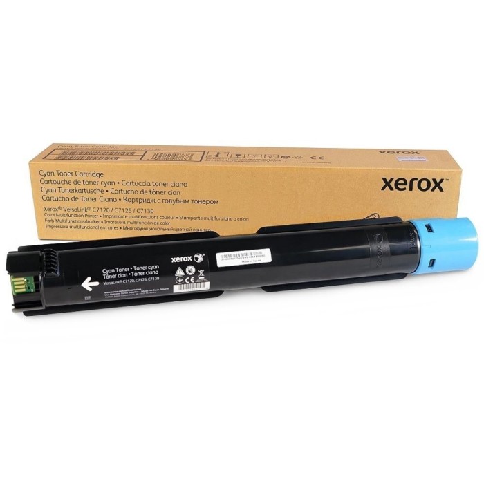 Cartus original Xerox Versalink C7120 C7125 C7130 006R01829 Cyan 18.1K