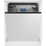 Masina de spalat vase incorporabila Beko BDIN16435, 14 seturi, 6 programe, HygieneIntense, AutoDoor Opening, Clean&amp;amp;Shine, Clasa D, 60 cm