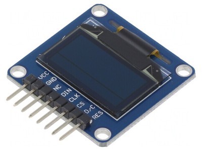 Display OLED 0.96&amp;quot; 128x64 Galben-Albastru foto