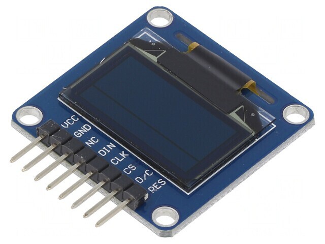 Display OLED 0.96&quot; 128x64 Galben-Albastru