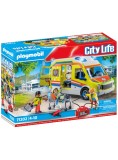 Set Playmobil Ambulance With Light And Sound (71202)