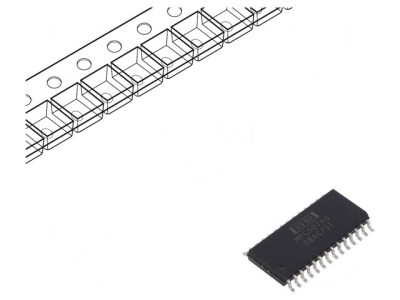 Comutator Analogic Multiplexor 8:1 SO28 &amp;plusmn;15VDC foto