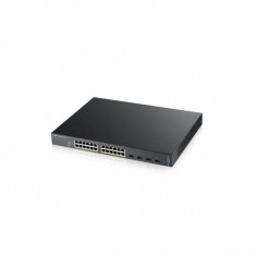 Switch ZyXEL XGS2210-28HP 24-port GbE L2+ PoE 4 x 10GbE SFP+ foto