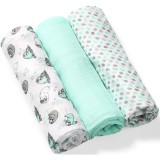 BabyOno Take Care Natural Diapers scutece textile 70 x 70 cm Mint 3 buc