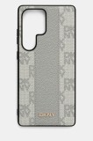 Dkny carcasă de telefon Samsung Galaxy S25 culoarea gri, DKHMS25LPCPVSLE