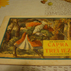 Ion Creanga - Capra cu trei iezi - ilustratii Dem - fara text
