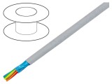 Cablu EcoCable Mini 10x26AWG Gri &Icirc;ntunecat Folie Al-PET MPPE