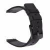 Curea piele naturala compatibila Moto 360 46mm Generatia 2, telescoape Quick Release, 22mm, Negru, Very Dream