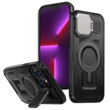 Husa iPhone 13 Pro protectie camera Techsuit CamVault MagSafe, negru