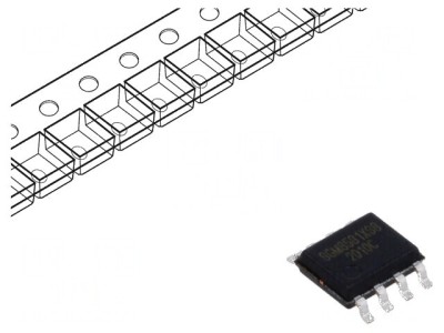 Amplificator operațional SO8 2,5-5,5VDC - rolă, bandă foto