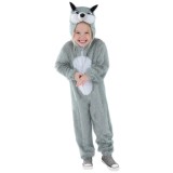 Costum Lup KidMania&reg; pentru copii 115-128 cm 4-6 ani