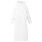 vidaXL Hanorac pătură Alb l Fleece și Flanel 42017207