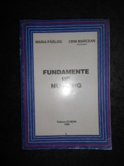 Maria Parlog, Crin Marcean - Fundamente de nursing. Abordare psihologica (1999)