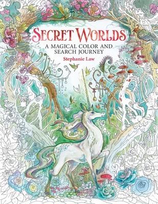 Secret Worlds: A Magical Color and Search Journey foto