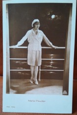 Carte postala, Maria Paudler, actri?a germana de origine austro-ungara, 1903-1990 foto