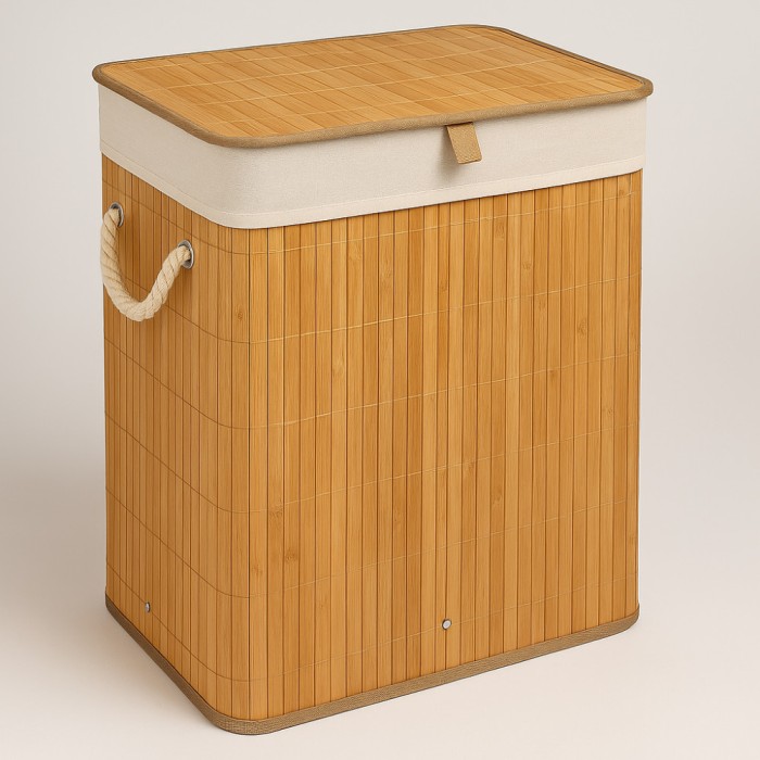 Coș de rufe Natural 40x30x50cm
