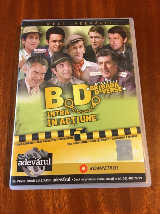 BD intra in actiune 1 - Brigada Diverse (1 DVD film - Ca nou!)