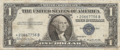 Statele Unite (SUA) 1 Dolar 1957 B - (Serie-?20667756) P-419 foto