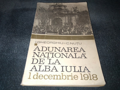 I GHEORGHIU - ADUNAREA NATIONALA DE LA ALBA IULIA 1 DECEMBRIE 1918 foto