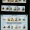 Laos (Lao PDR) 2005 - 50 ani Europa CEPT,serie 6 valori si bloc 6 valori nedantelate,MNH Mi.1973B-1978B , Bl.194B