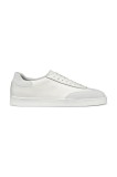 Geox sneakers din piele U REGIO barbati, culoarea alb, U55CHA 04622 C1000
