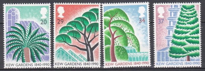 Marea Britanie 1990 - A 150-a aniversare a Grădinilor Kew, MNH
