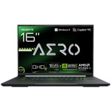 Laptop GIGABYTE Gaming 16&amp;#039;&amp;#039; AERO X16 2WH, WQXGA 165Hz, Procesor AMD Ryzen&trade; AI 9 HX 370 (24M Cache, up to 5.1 GHz), 32GB DDR5, 1TB SSD, GeFor