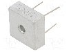 Punte redresoare, 35A, 0,6kV, capsula MB-25W, DC COMPONENTS - KBPC3506W