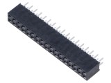 Conector şiruri pini soclu tată PIN 34 drept 2,54mm THT 2x17 SAMTEC