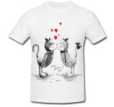 Cumpara ieftin Tricou &quot; Pisici indragostite &quot;