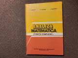 Analiza Matematica Functii Complexe - P.hamburg P.mocanu N.negoescu 20/2