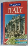 BAEDEKER &#039;S ITALY , GUIDE , 1999 , PREZINTA URME DE INDOIRE SI DE UZURA