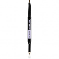 Maybelline Express Brow Satin Duo creion pentru sprâncene pulbere duo culoare 02 - Medium Brown