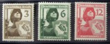 Germania Reich 1943 &ndash; Seria completă &bdquo;Luftschutz!&rdquo; (Apărarea Antiaeriană) &ndash; 3 timbre MNH