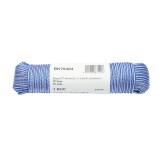 Sfoara PP impletita 4 mm x 25 m alb/albastru Breckner Germany