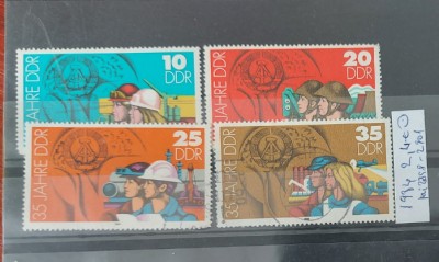 TS21 - Timbre serie DDR 1984 Mi2858-2901 foto