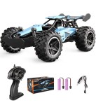 Cumpara ieftin Masinuta RC Off-Road Monster Truck 1:18, THD M8, 2.4GHz, Viteza 20+ km/h, 2WD, Waterproof, RTR, albastru